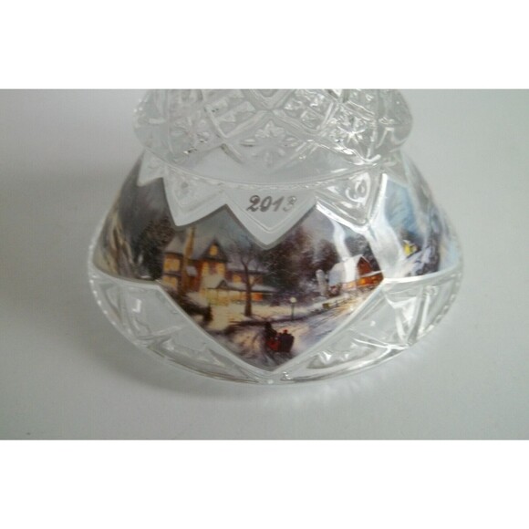 Thomas Kinkade Ornament Crystal Holiday Reflections Christmas Tree 2013 - Picture 3 of 5